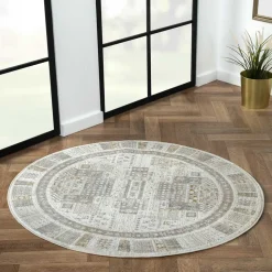 120 cm Teppich rund Ackora