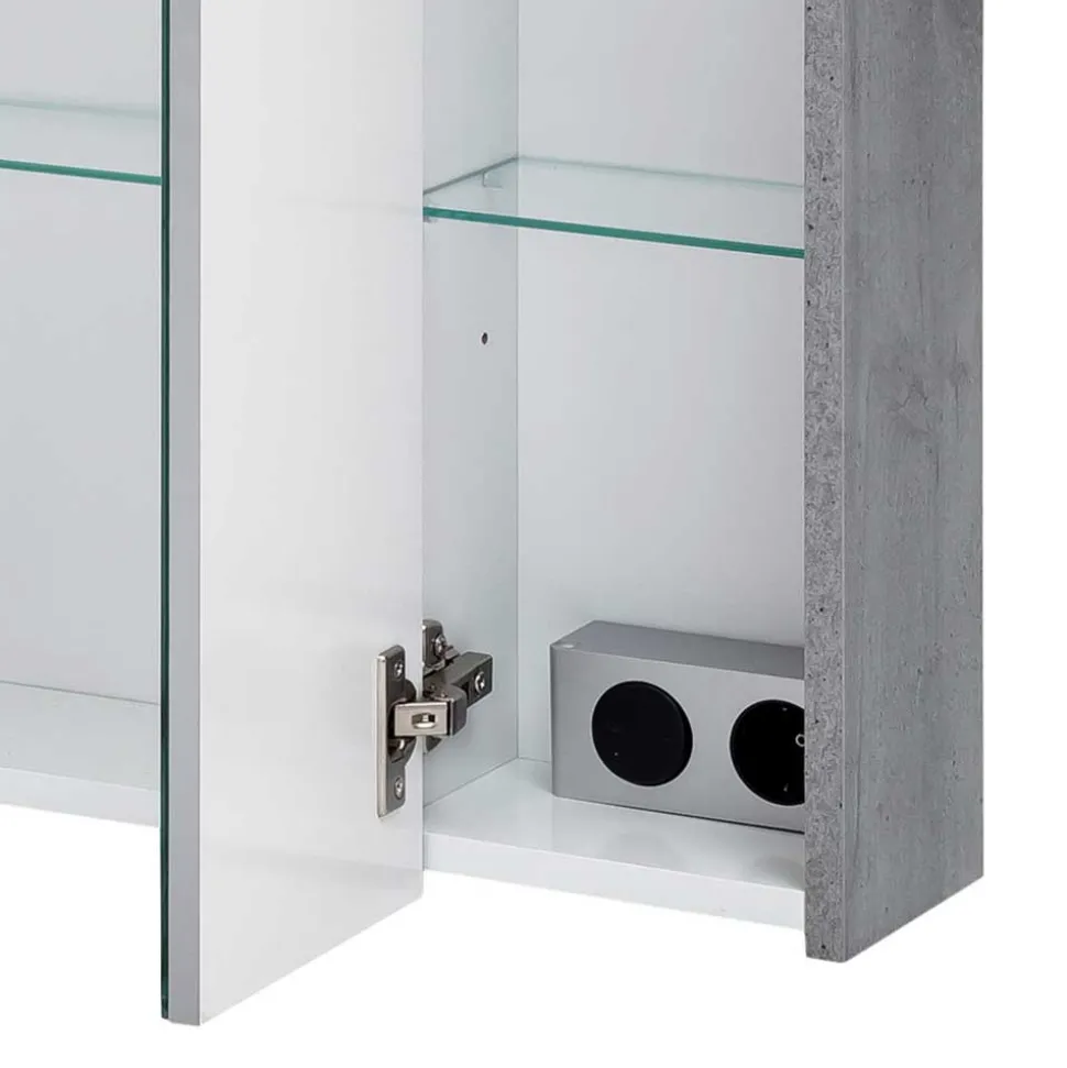 3 türiger Bad Spiegelschrank Haiti