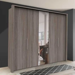 3 türiger Spiegel Kleiderschrank Vasilio