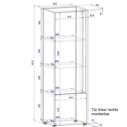 Aktenordnerschrank Rascian