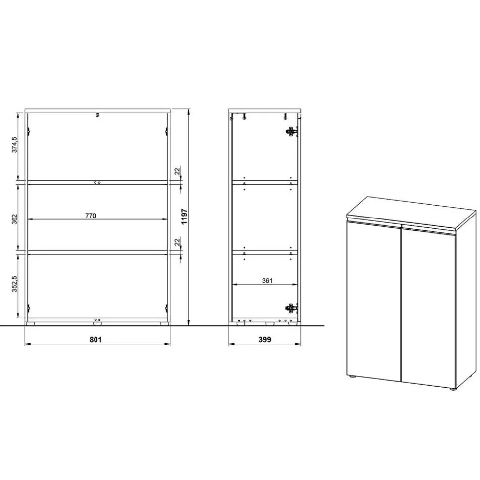 Aktenschrank Juanda