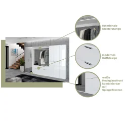 Anbauwand Garderobe Ridonner