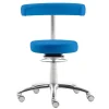 Arbeitshocker mit Lehne Zirastino