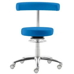 Arbeitshocker mit Lehne Zirastino