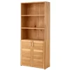 Arbeitszimmer Holzregal Legancas