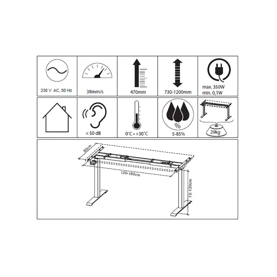 Arbeitszimmermöbel Set Abby