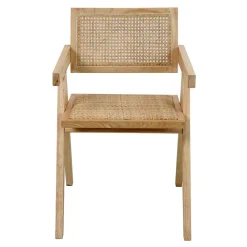 Armlehnenstuhl Holz Tamyra