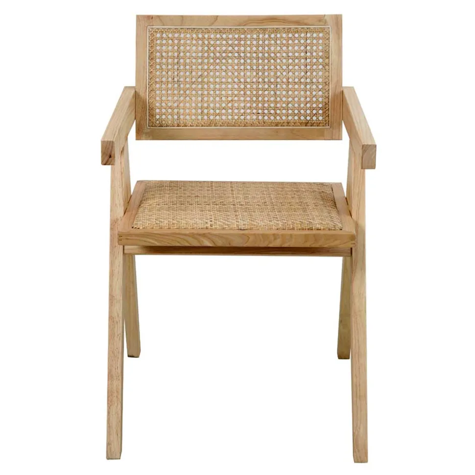 Armlehnenstuhl Holz Tamyra