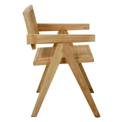 Armlehnenstuhl Holz Tamyra
