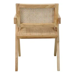 Armlehnenstuhl Holz Tamyra