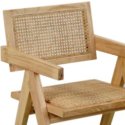 Armlehnenstuhl Holz Tamyra