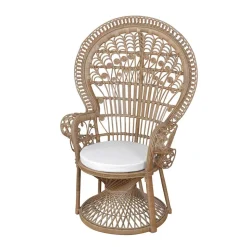 Aussergewöhnlicher Rattan Sessel Toni