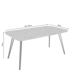 Ausziehtisch Ailuno