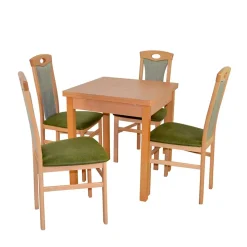 Ausziehtisch mit Stühlen Relindo