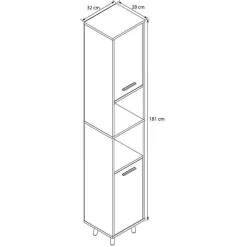 Bad Hochschrank Nua