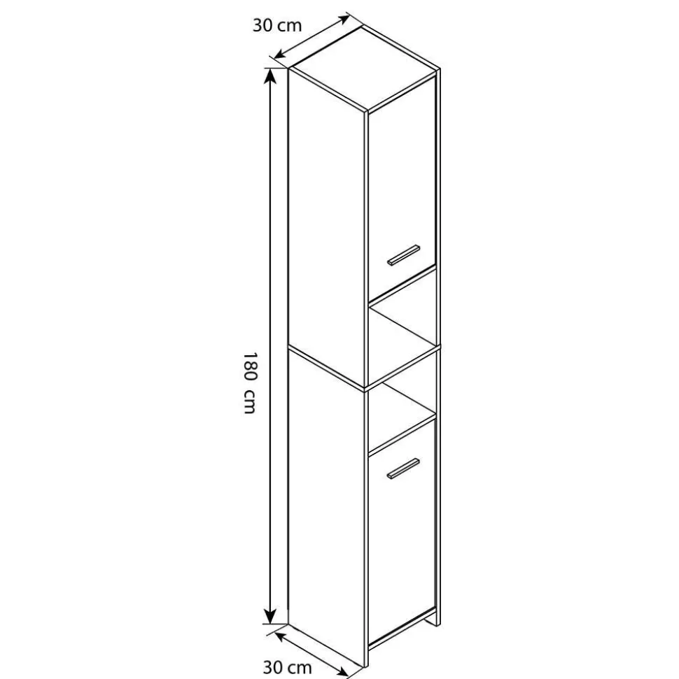 Bad Hochschrank Panales