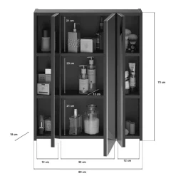 Bad Spiegelschrank Reggio