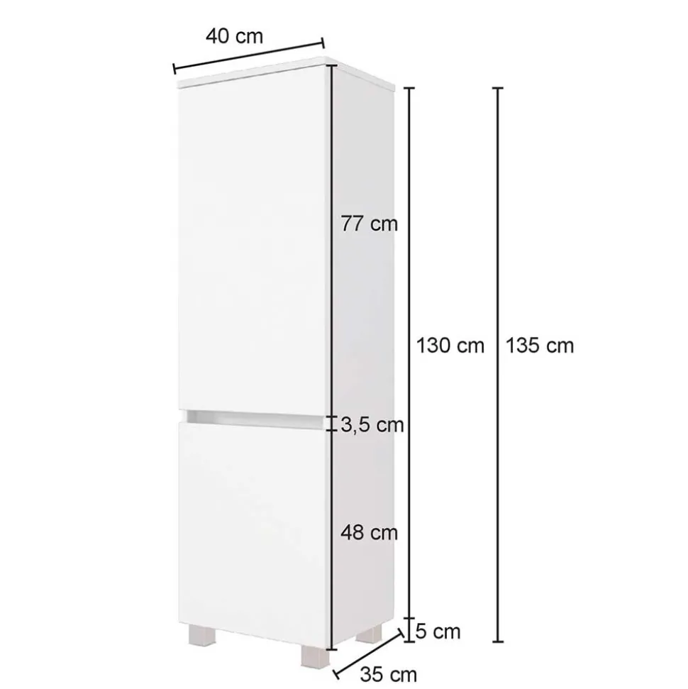Badezimmer Hochschrank Curdinan