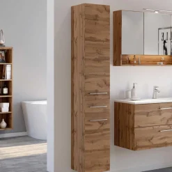 Badezimmer Hochschrank Dolveran