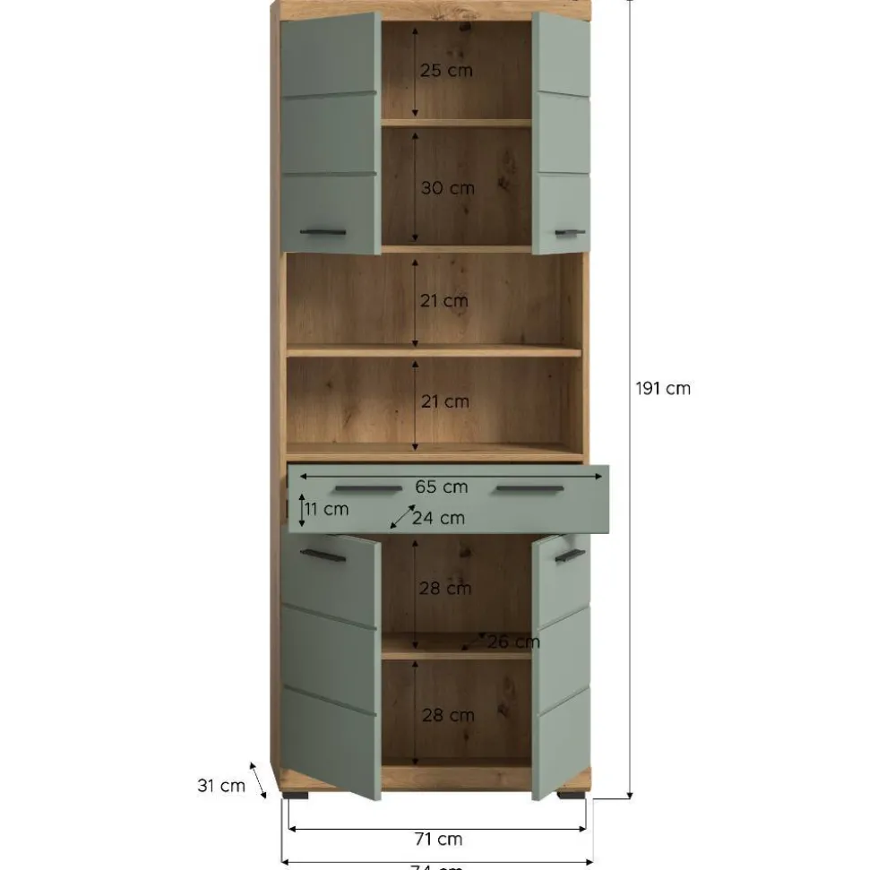 Badezimmer Hochschrank Martinez