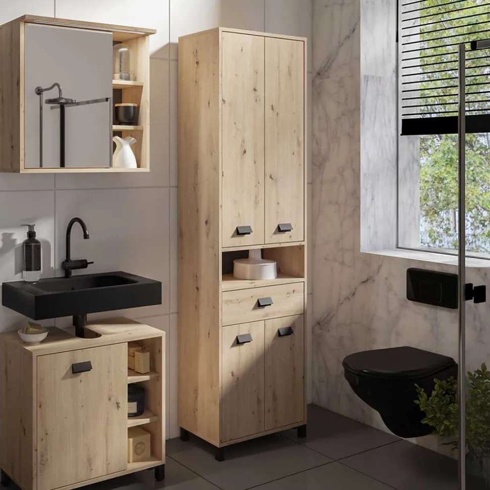 Badezimmer Hochschrank Peetja