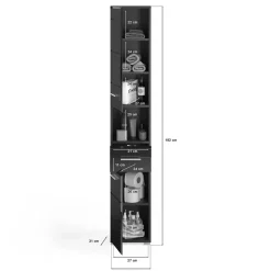 Badezimmer Hochschrank Reggio