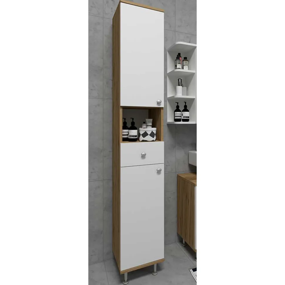 Badezimmer Hochschrank Roselina