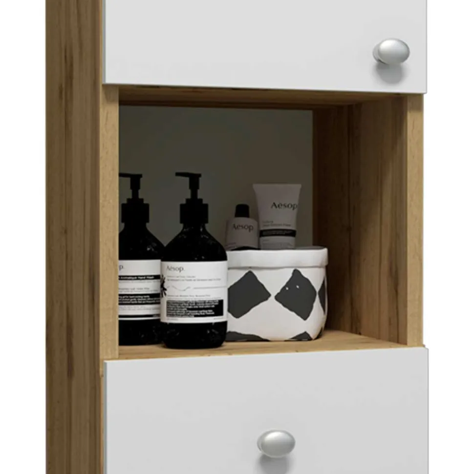 Badezimmer Hochschrank Roselina