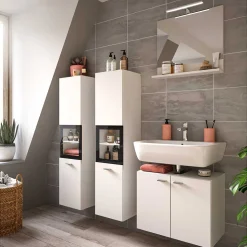 Badezimmer Hochschrank Sanclara