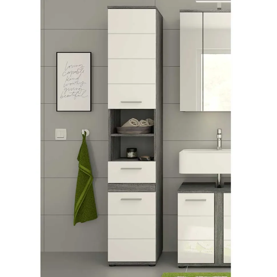 Badezimmer Hochschrank Servi