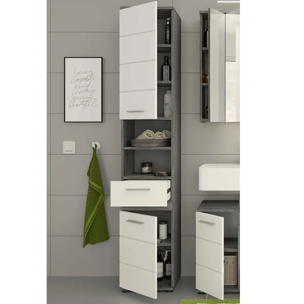 Badezimmer Hochschrank Servi