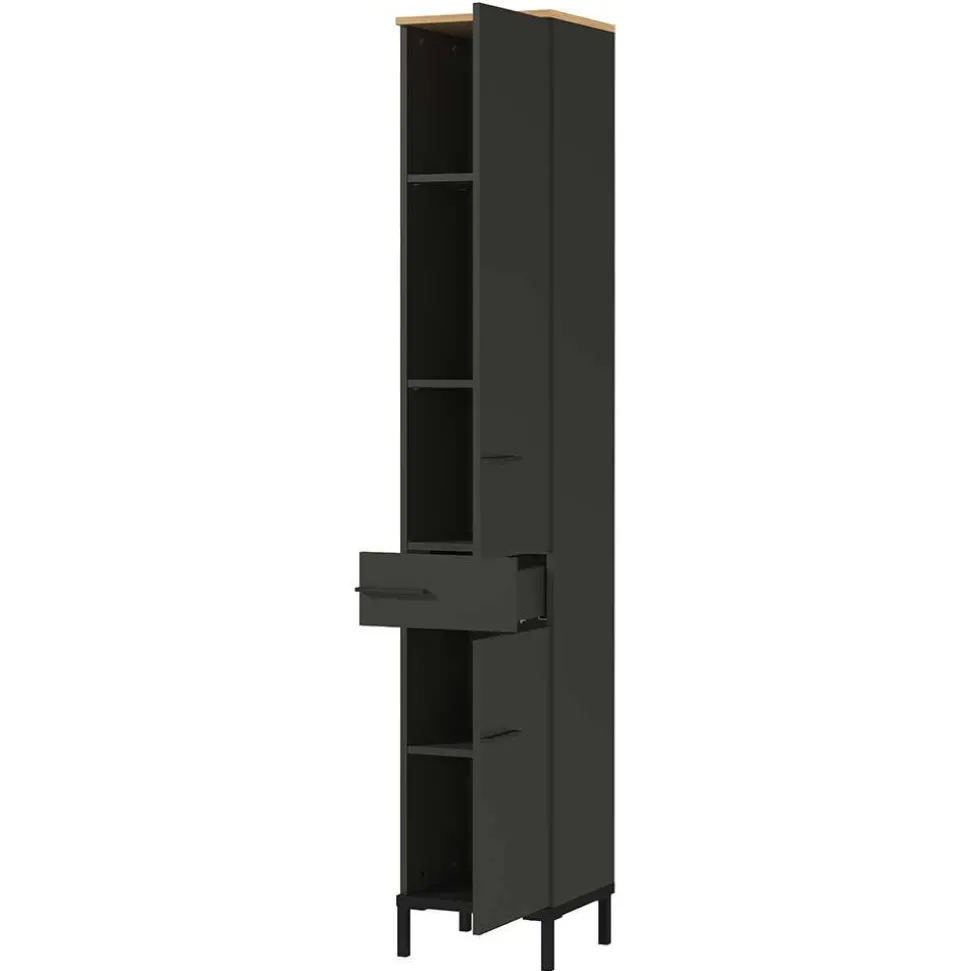Badezimmer Hochschrank Sisam