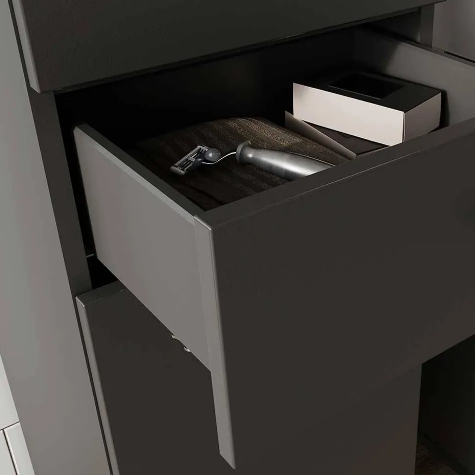 Badezimmer Hochschrank Sisam