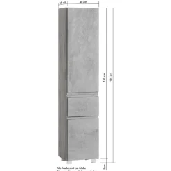 Badezimmer Hochschrank Tagma