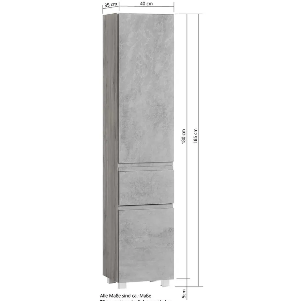 Badezimmer Hochschrank Tagma