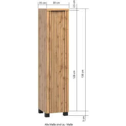 Badezimmer Midischrank Cadama