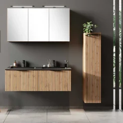 Badezimmer Midischrank Cadama