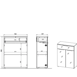 Badezimmer Schrank Classicana