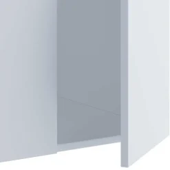 Badezimmer Schrank weiß Pseidoca