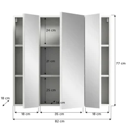 Badezimmer Spiegelschrank Adeass