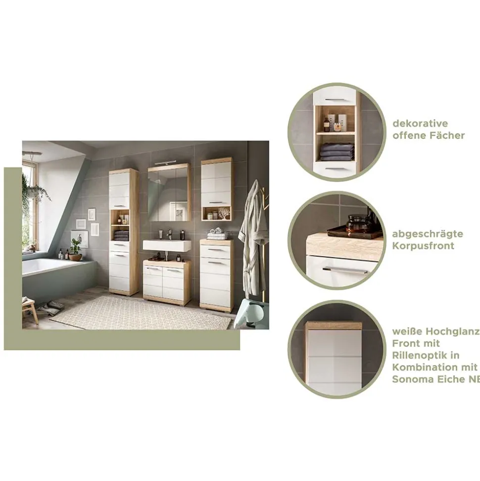 Badezimmer Unterschrank Kwesina