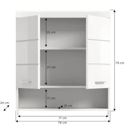 Badezimmerhängeschrank Bird