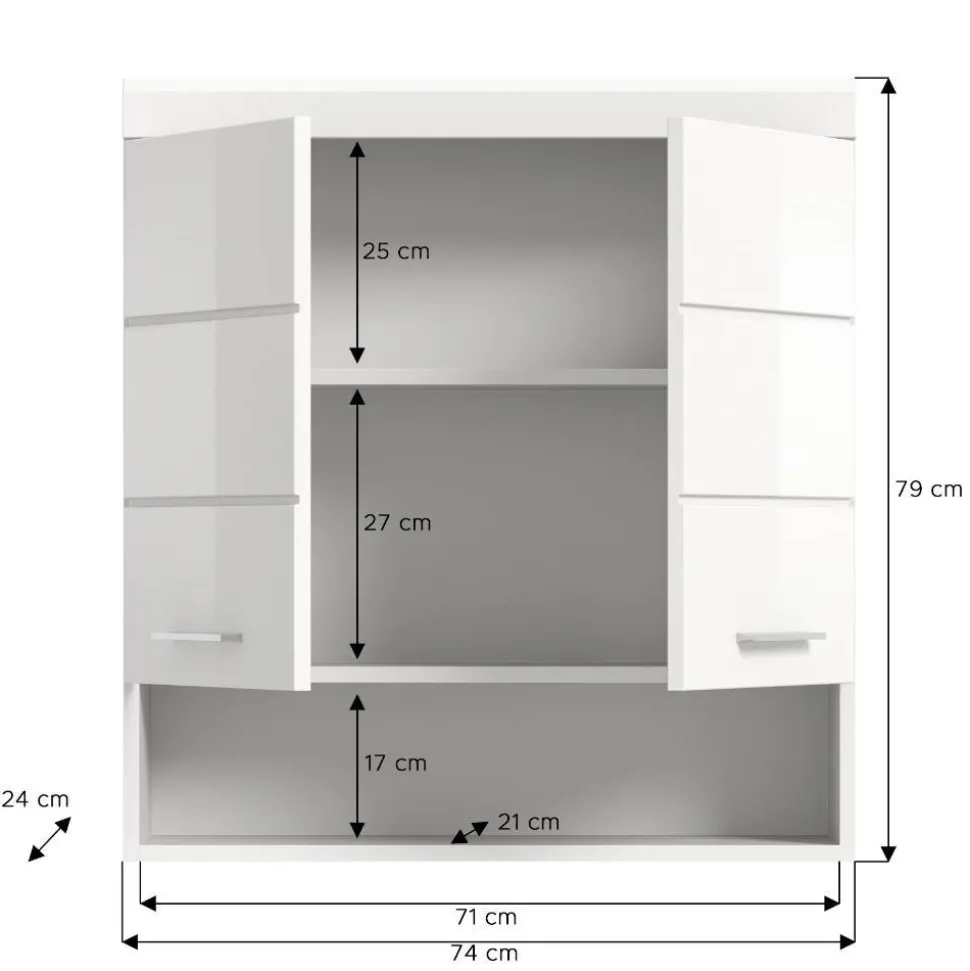 Badezimmerhängeschrank Bird