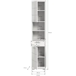 Badezimmerhochschrank Bird