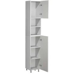Badezimmerhochschrank weiß Pididos
