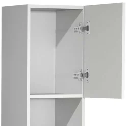 Badezimmerhochschrank weiß Pididos