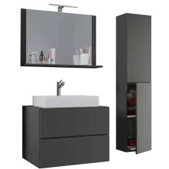 Badezimmermöbel Set hängend Kanmura