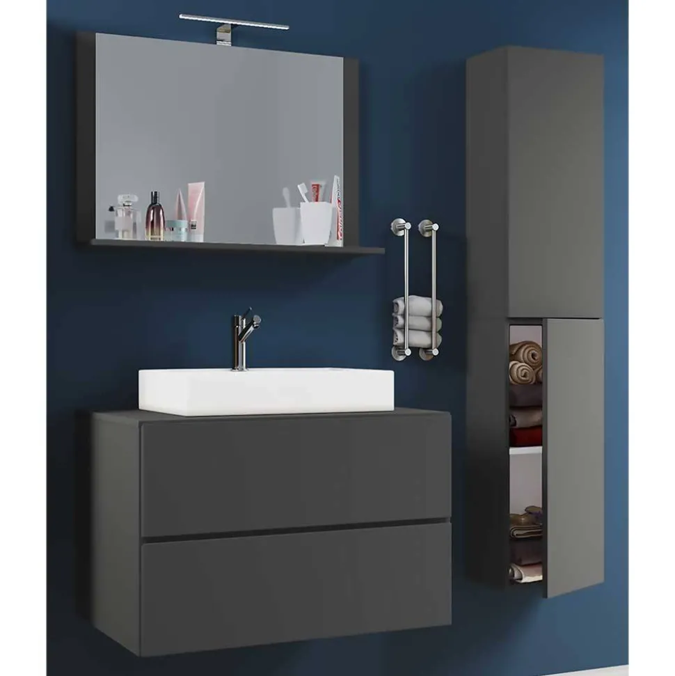 Badezimmermöbel Set hängend Kanmura