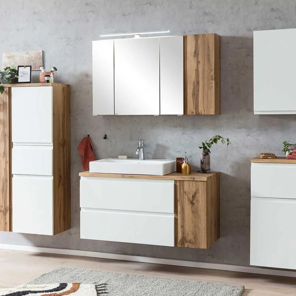 Badezimmermöbel Set Lactona