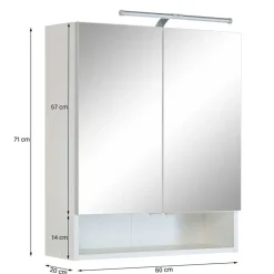 Badezimmermöbel Set Mosiana
